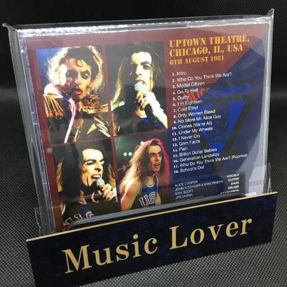 ALICE COOPER / CHICAGO 1981 (1CDR)