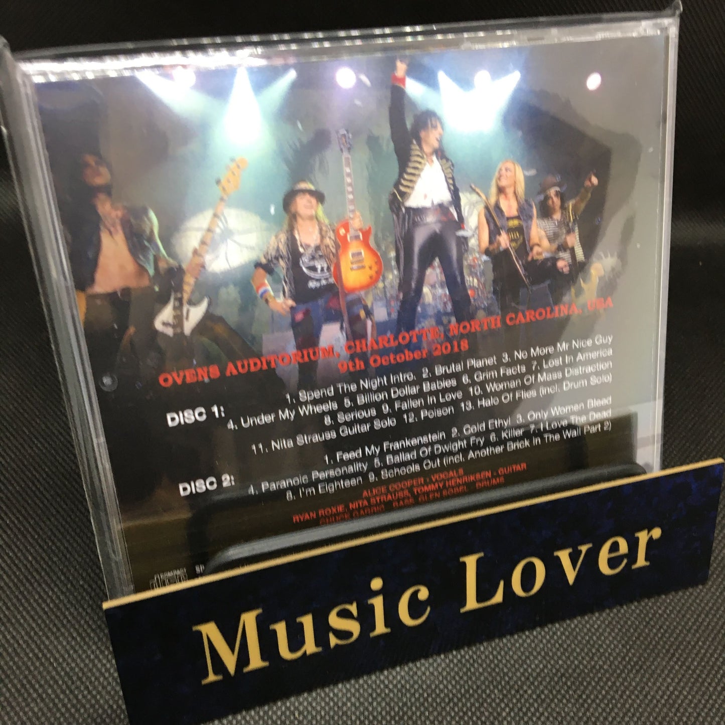 ALICE COOPER / CHARLOTTE 2018 IEM (2CDR)