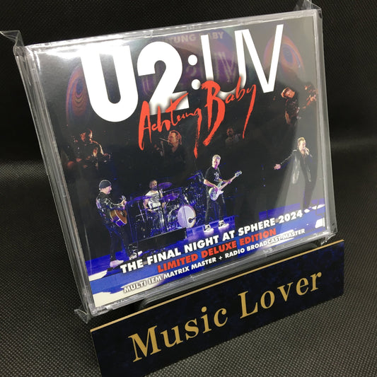 U2 / THE FINAL NIGHT AT SPHERE 2024 LIMITED DELUXE EDITION (4CD)