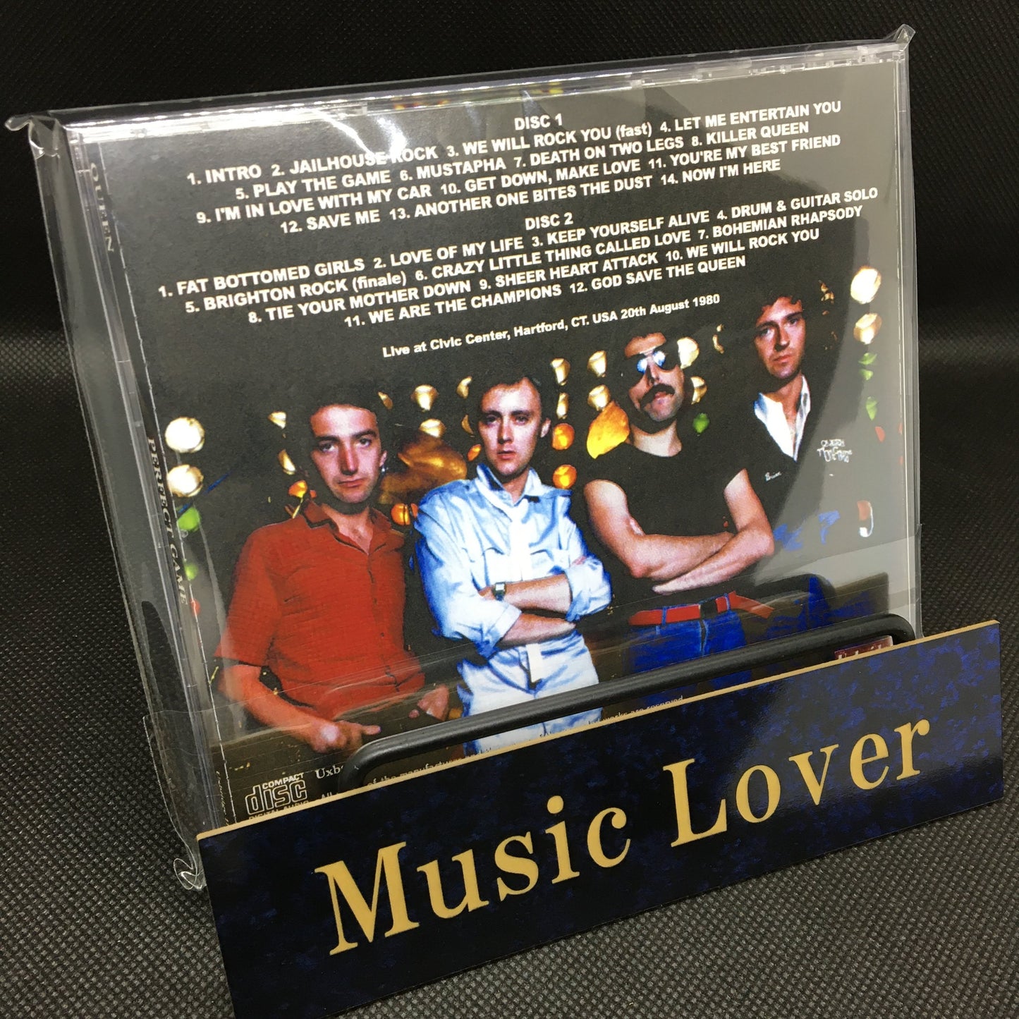 QUEEN / PERFECT GAME HARTFORD 1980 (2CDR)