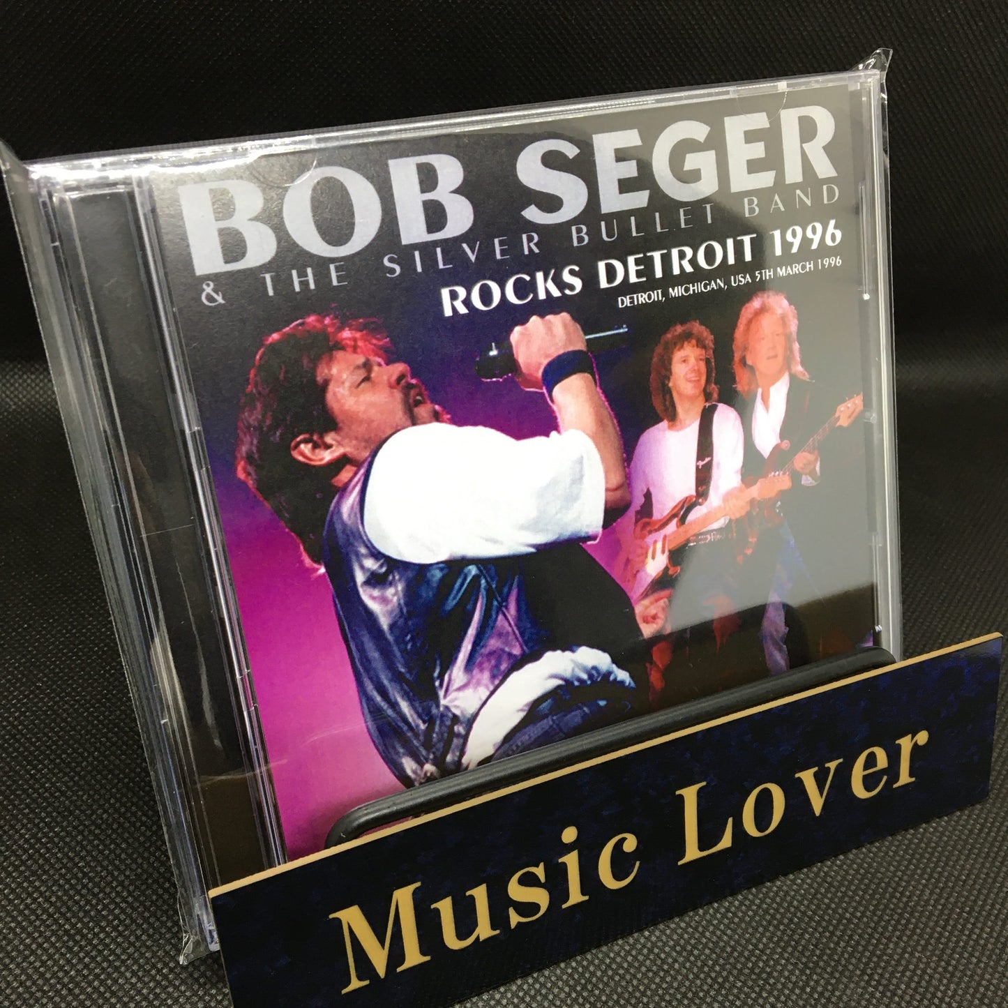 BOB SEGER & SILVER BULLET BAND / ROCKS DETROIT 1996 STEREO SOUNDBOARD (2CDR)