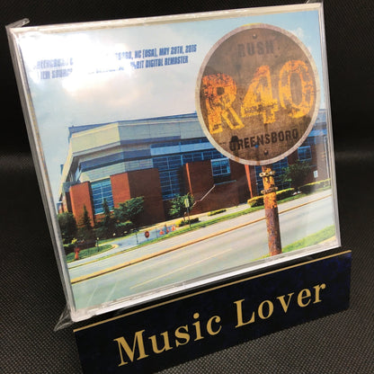 RUSH / R40 LIVE IN GREENSBORO COLLECTOR'S EDITION (3CDR)