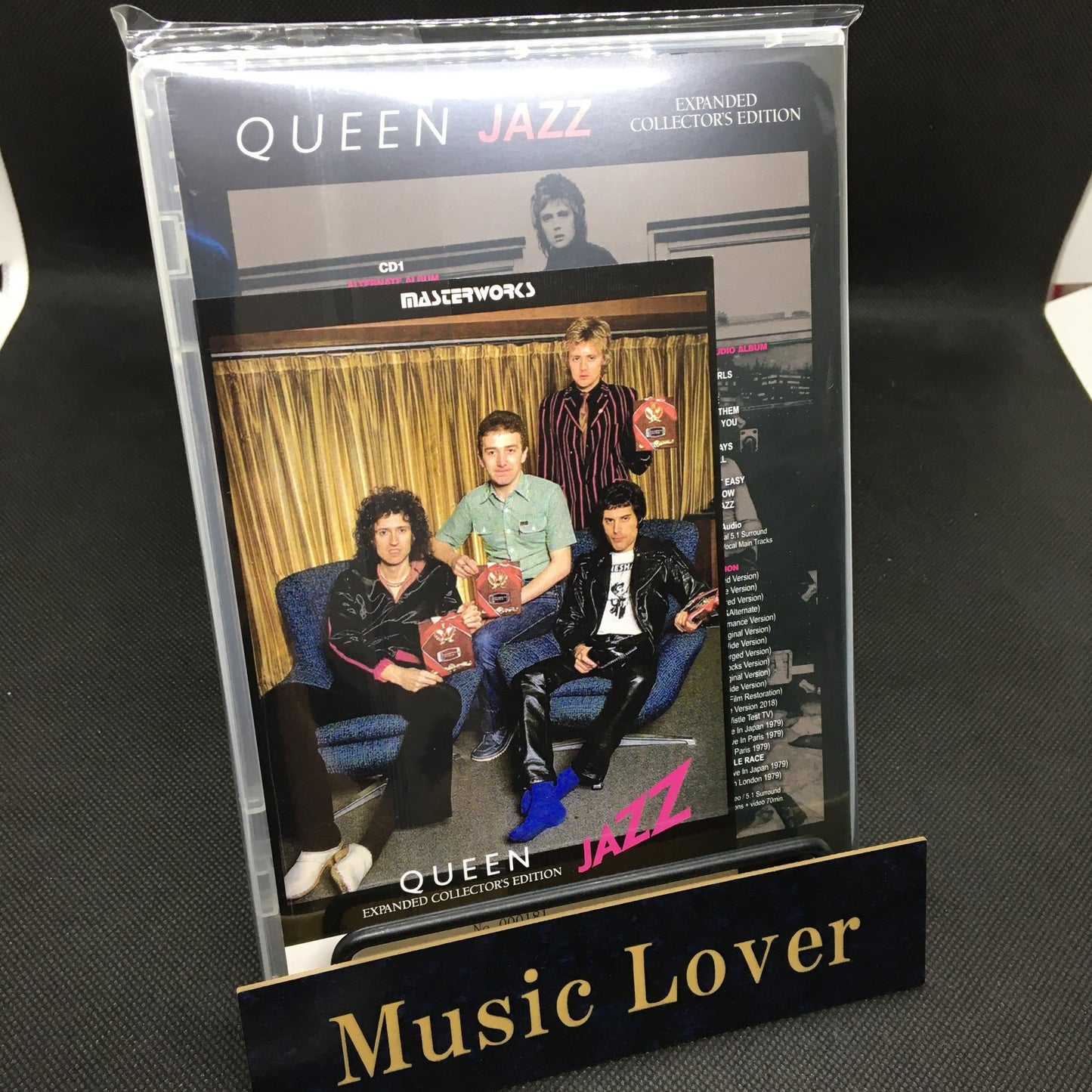 Queen Jazz Expanded Collector's Edition New Remix And Remasters 2CD 1DVD MASTERWORKS