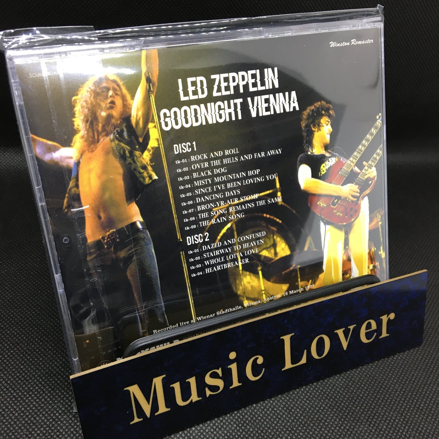 Led Zeppelin Goodnight Vienna 1973 Winston Remasters 2CD Moonchild Records