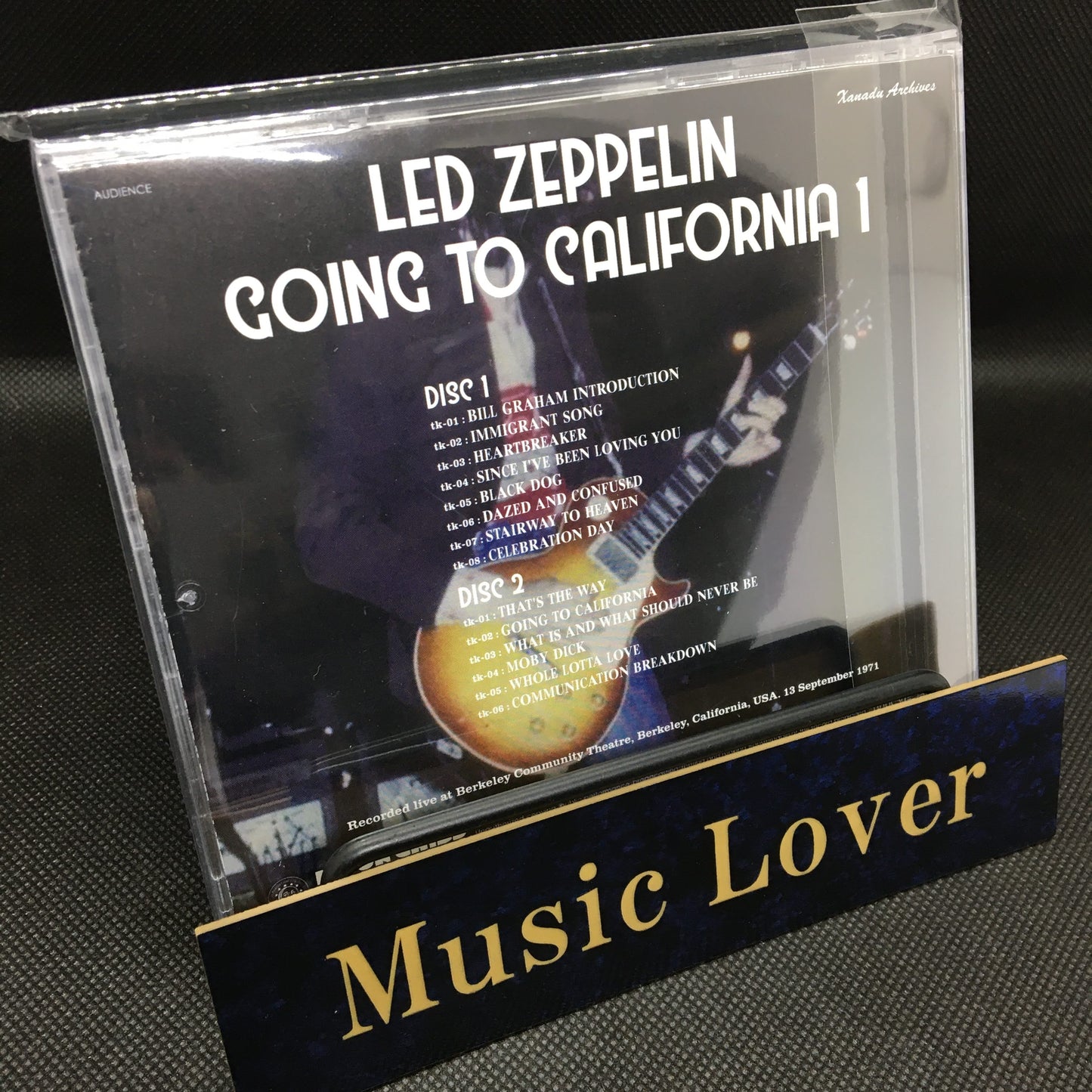 Led Zeppelin Going To California 1 CD 2 Discs 14 Tracks Moonchild Records