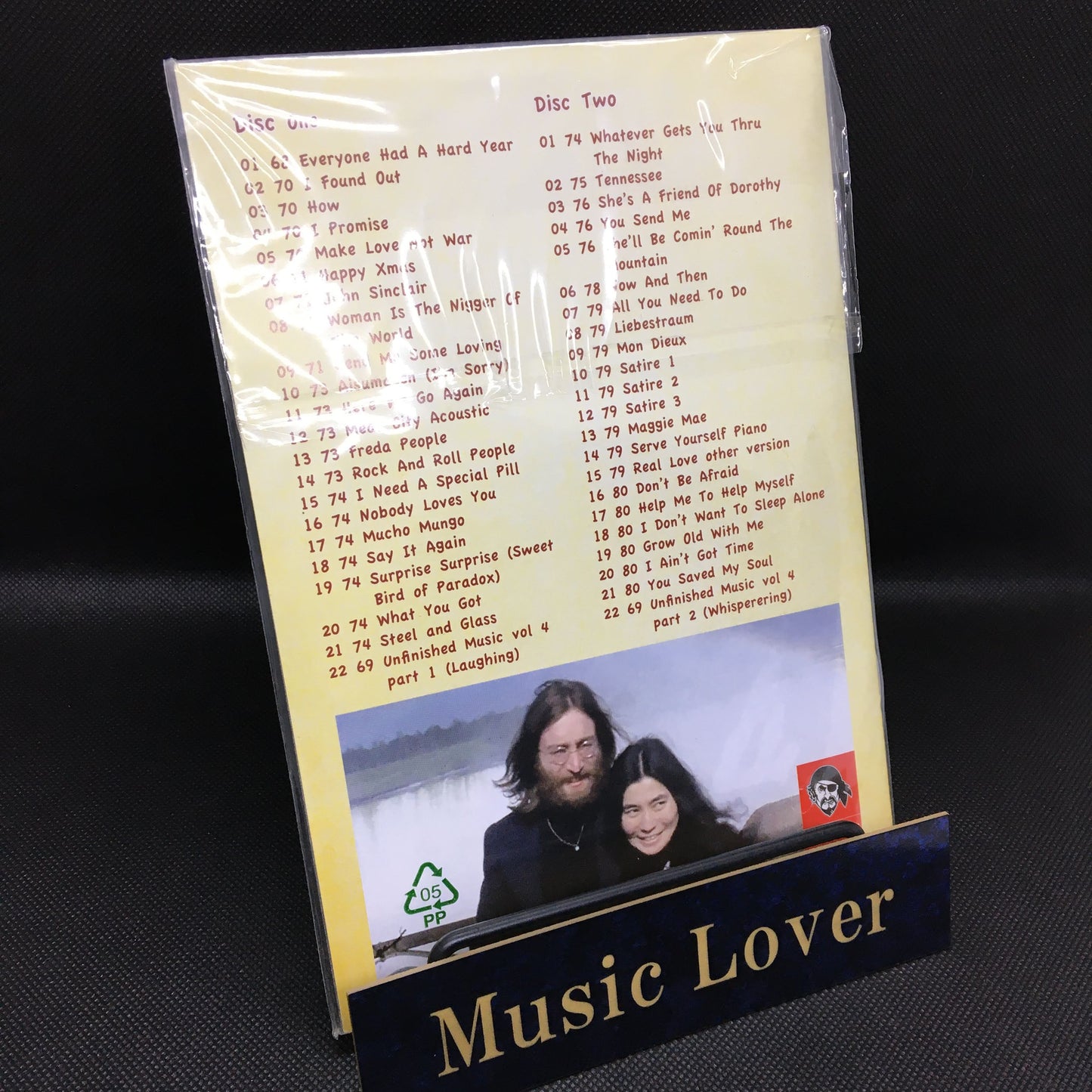 JOHN LENNON / UNFINISHED MUSIC FROM  '68-'80 (2CD HMC-BOOKLET)