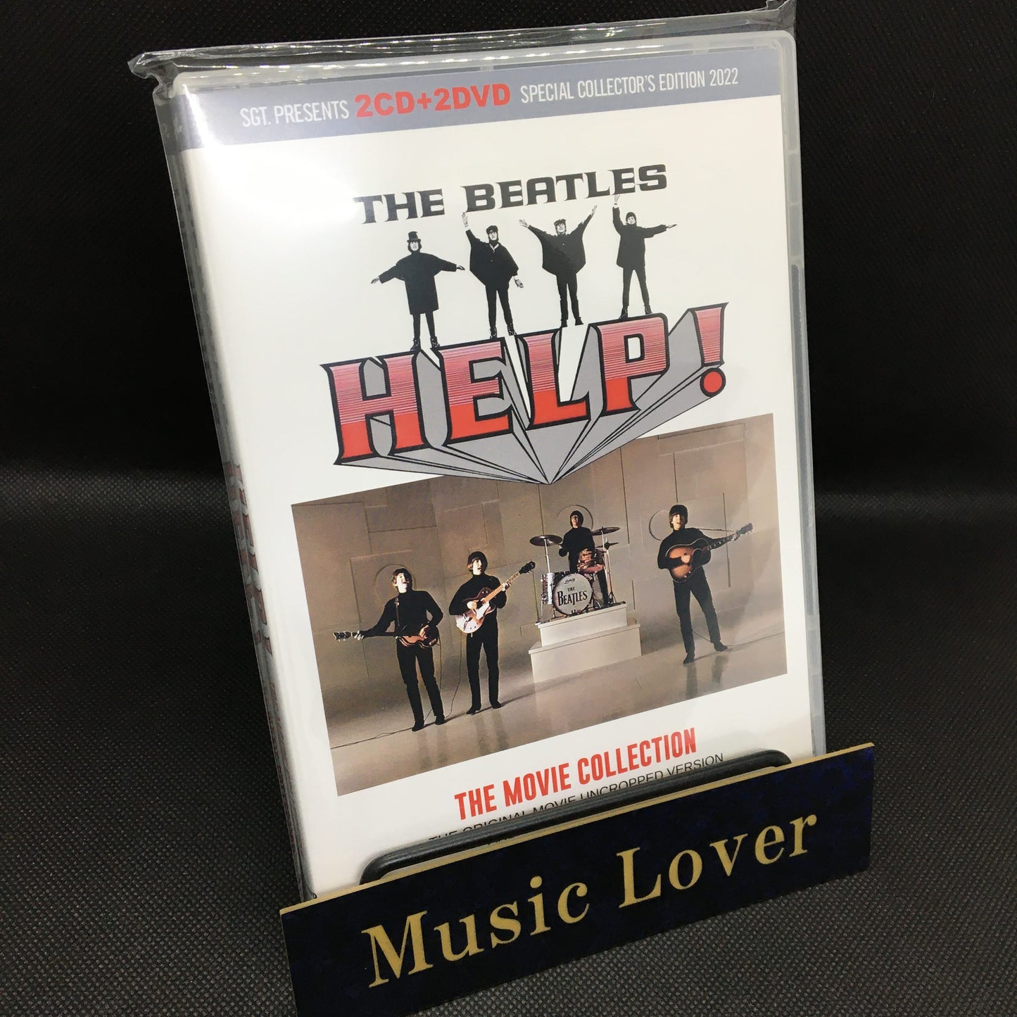 THE BEATLES / HELP! THE MOVIE SPECIAL COLLECTION THE ORIGINAL MOVIE UNCROPPED VERSION AND VARIOUS SOUNDTRACK (2CD)