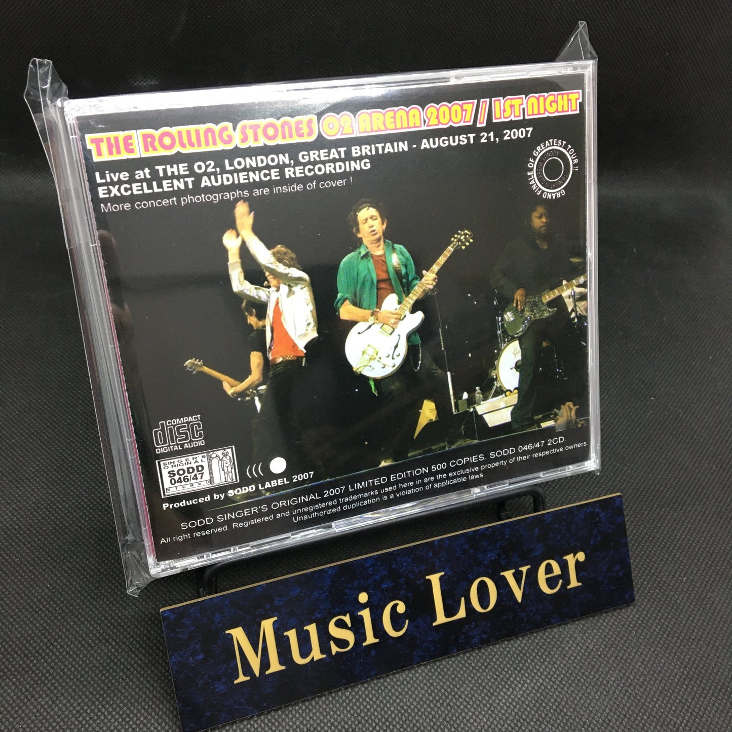 The Rolling Stones / O2 Arena London Great Britain August 2007 (6CD) 3 Set