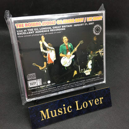 The Rolling Stones / O2 Arena London Great Britain August 2007 (6CD) 3 Set