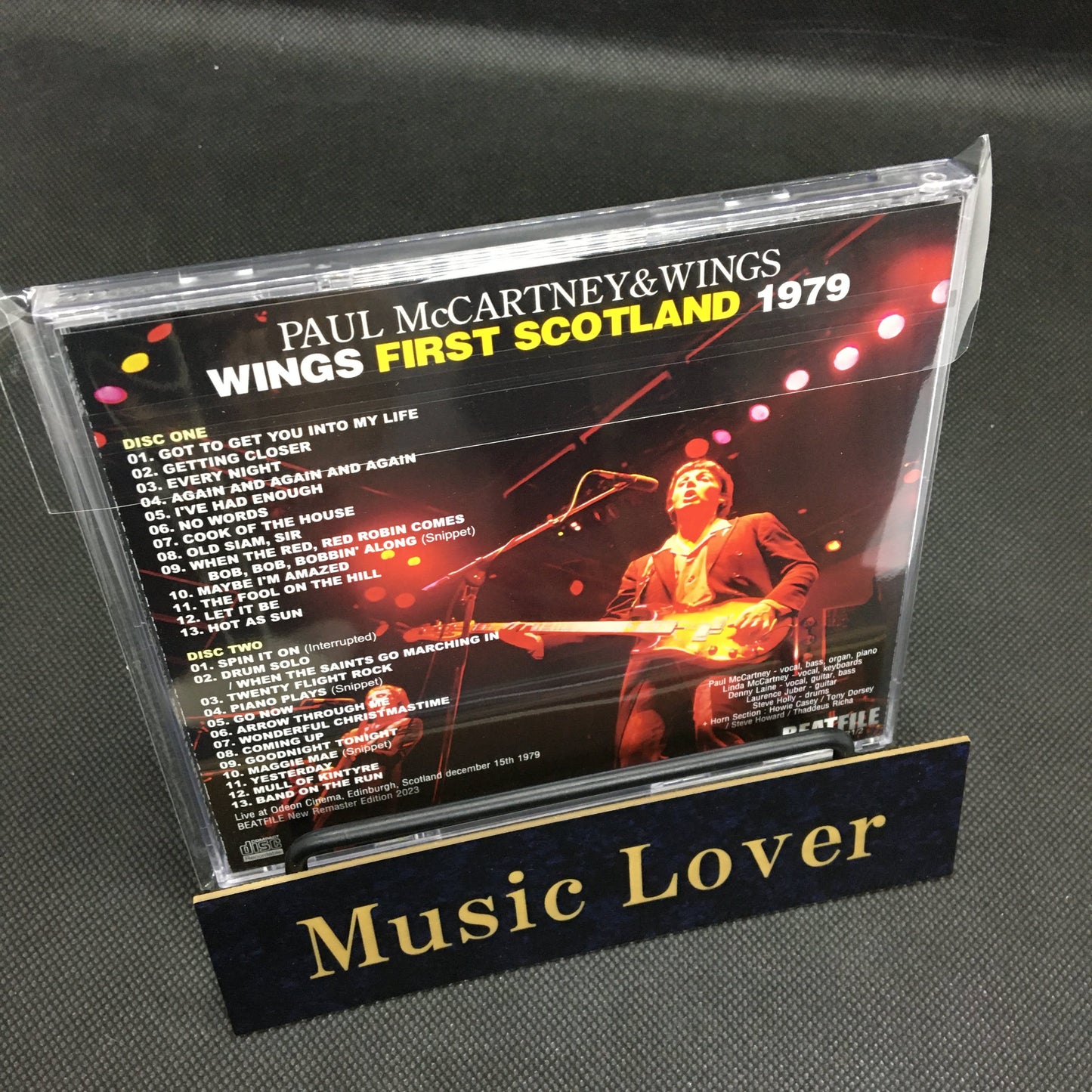 PAUL McCARTNEY & WINGS / WINGS FIRST SCOTLAND 1979 (2CDR)