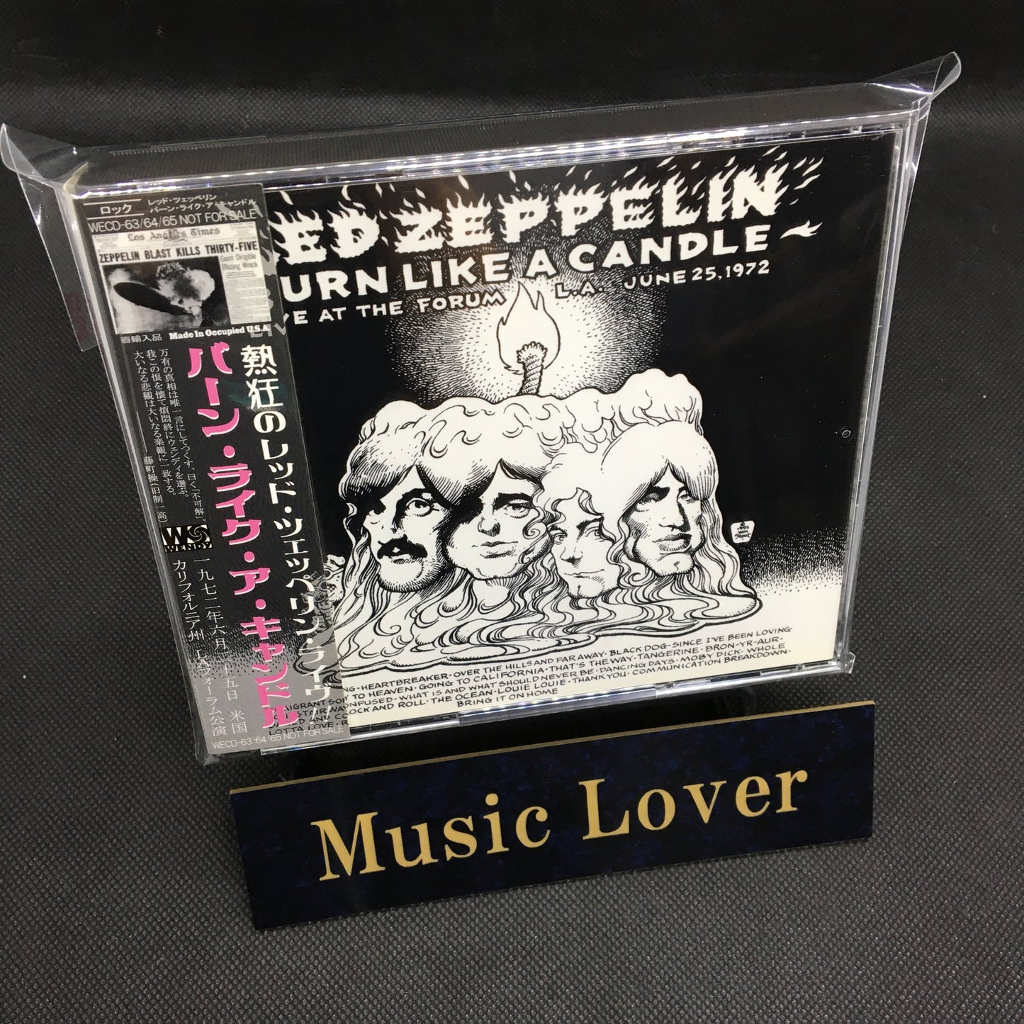 LED ZEPPELIN / BURN LIKE A CANDLE 【3CD】