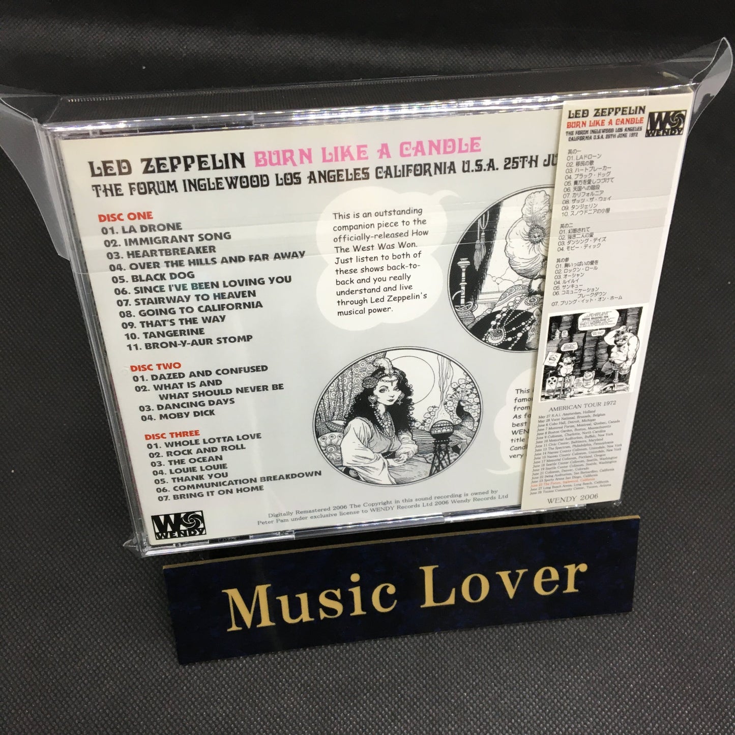 LED ZEPPELIN / BURN LIKE A CANDLE 【3CD】