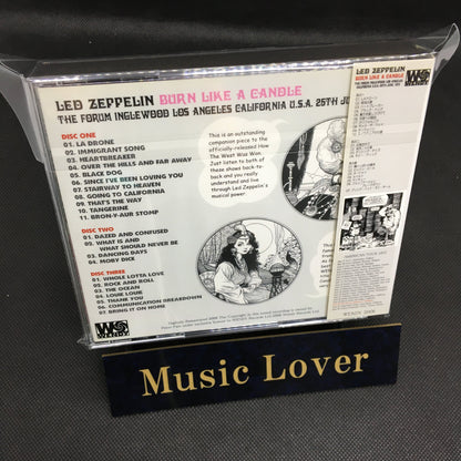 LED ZEPPELIN / BURN LIKE A CANDLE 【3CD】