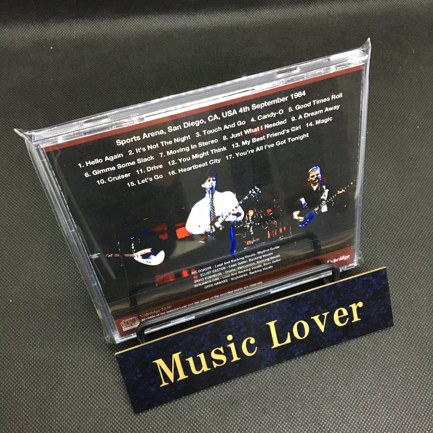 CARS / SAN DIEGO 1984 MARCO MOIR MASTER (1CD)