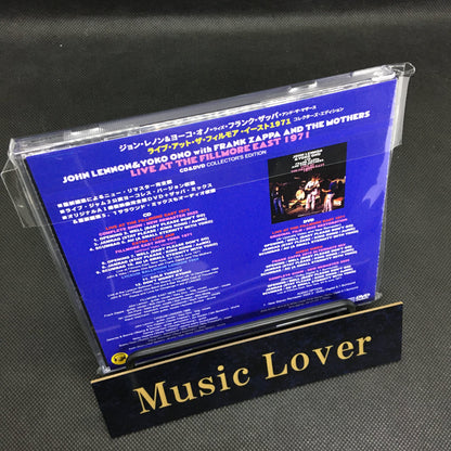 JOHN LENNON with FRANK ZAPPA AND THE MOTHERS / LIVE AT THE FILLMORE EAST 1971 (1CD+1DVD)