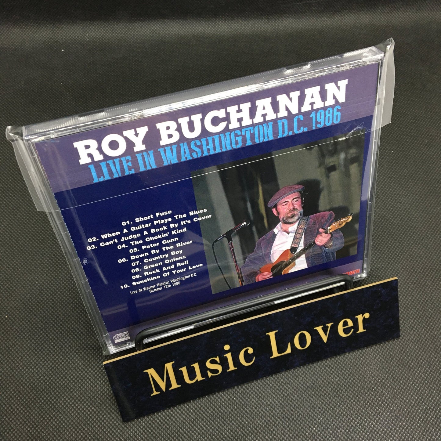 ROY BUCHANAN / LIVE IN WASHINGTON D.C. 1986 (1CDR)