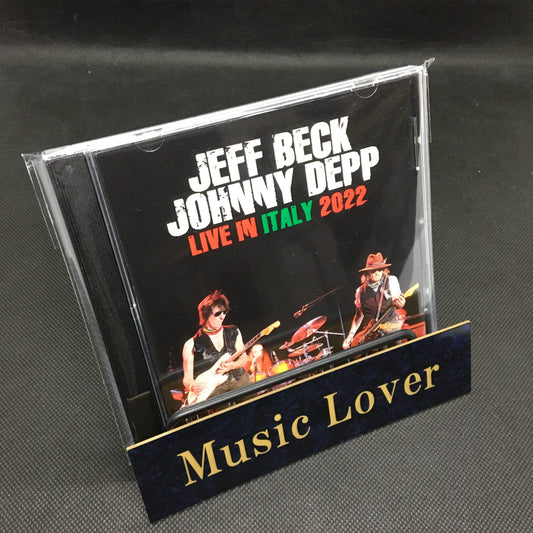JEFF BECK with JOHNNY DEPP / LIVE IN ITALY 2022 (1CDR)