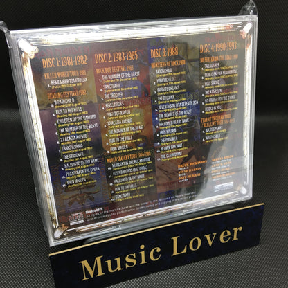 IRON MAIDEN / ULTIMATE LIVE TRACKS BRUCE DICKINSON YEARS 1981-1993 (4CDR)