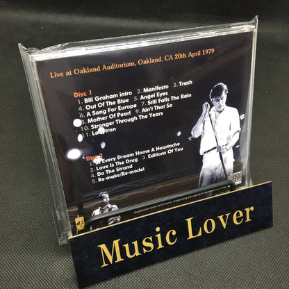ROXY MUSIC / OAKLAND 1979 PRE-FM MASTER STEREO SOUNDBOARD (2CDR)
