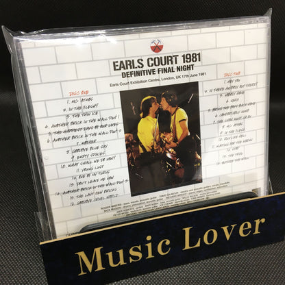 PINK FLOYD / EARLS COURT 1981 DEFINITIVE FINAL NIGHT 【2CD】