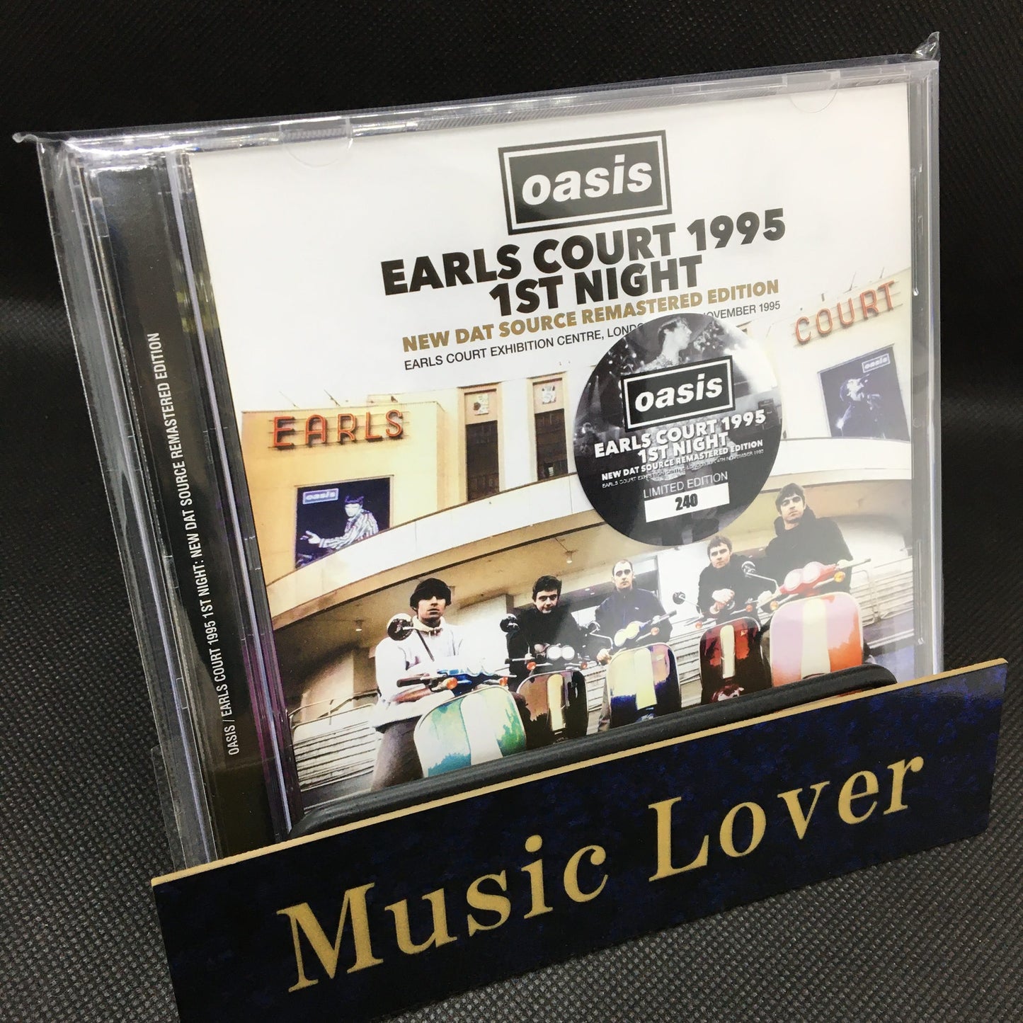 OASIS / EARLS COURT 1995 1.ª NOCHE NUEVA EDICIÓN REMASTERIZADA DE DAT SOURCE (2 CD)