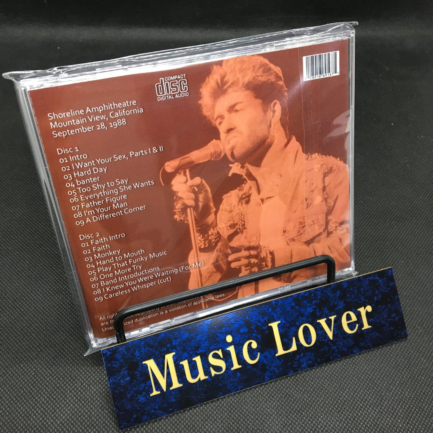 George Michael / Mountain View 1988 (2CDR)