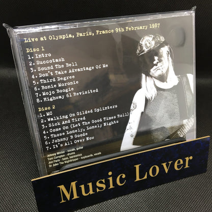 JOHNNY WINTER / PARIS OLYMPIA 1987 (2CDR)
