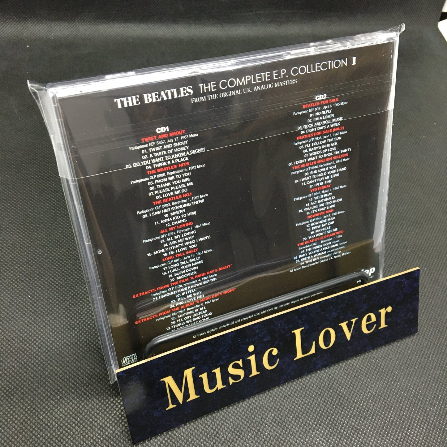 THE BEATLES / THE COMPLETE E.P. COLLECTION I & II (2CD×2 SET)