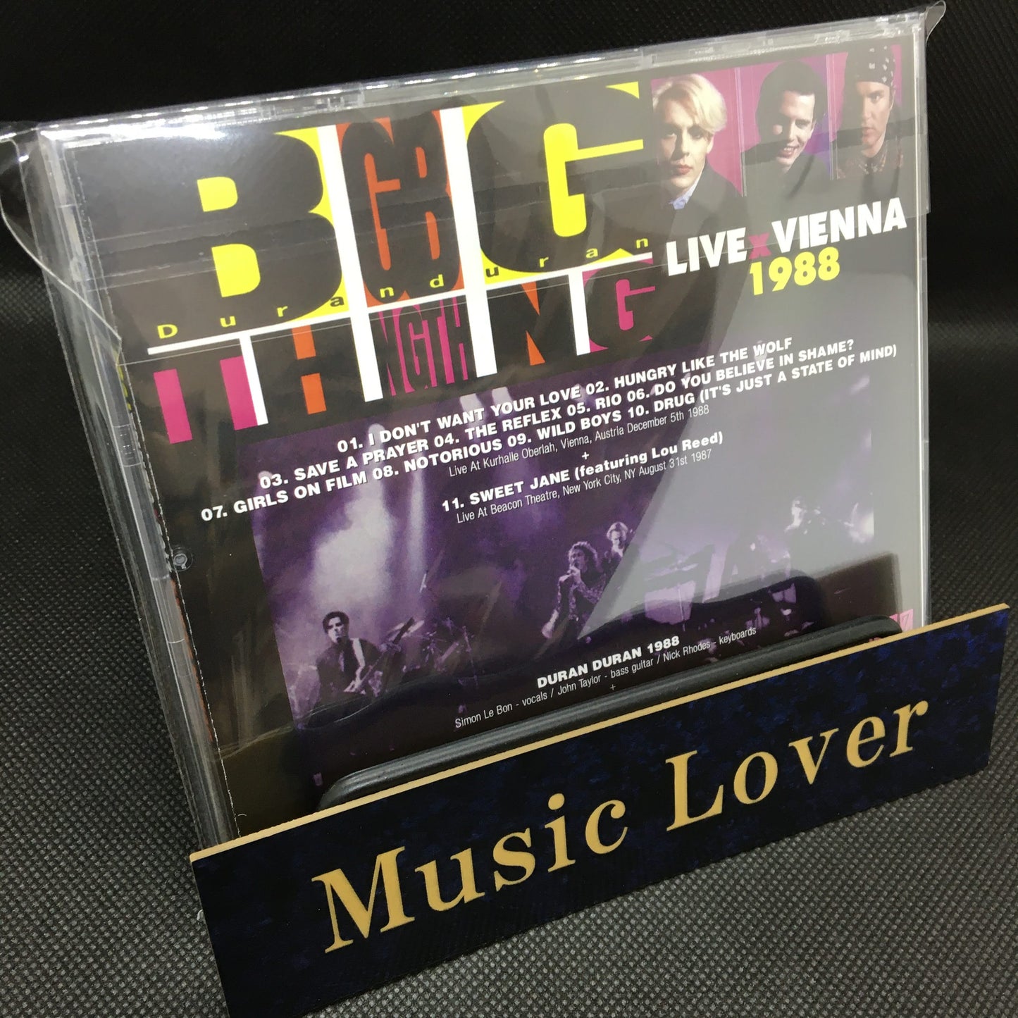 DURAN DURAN / LIVE X VIENNA 1988 Soundboard (1CDR)