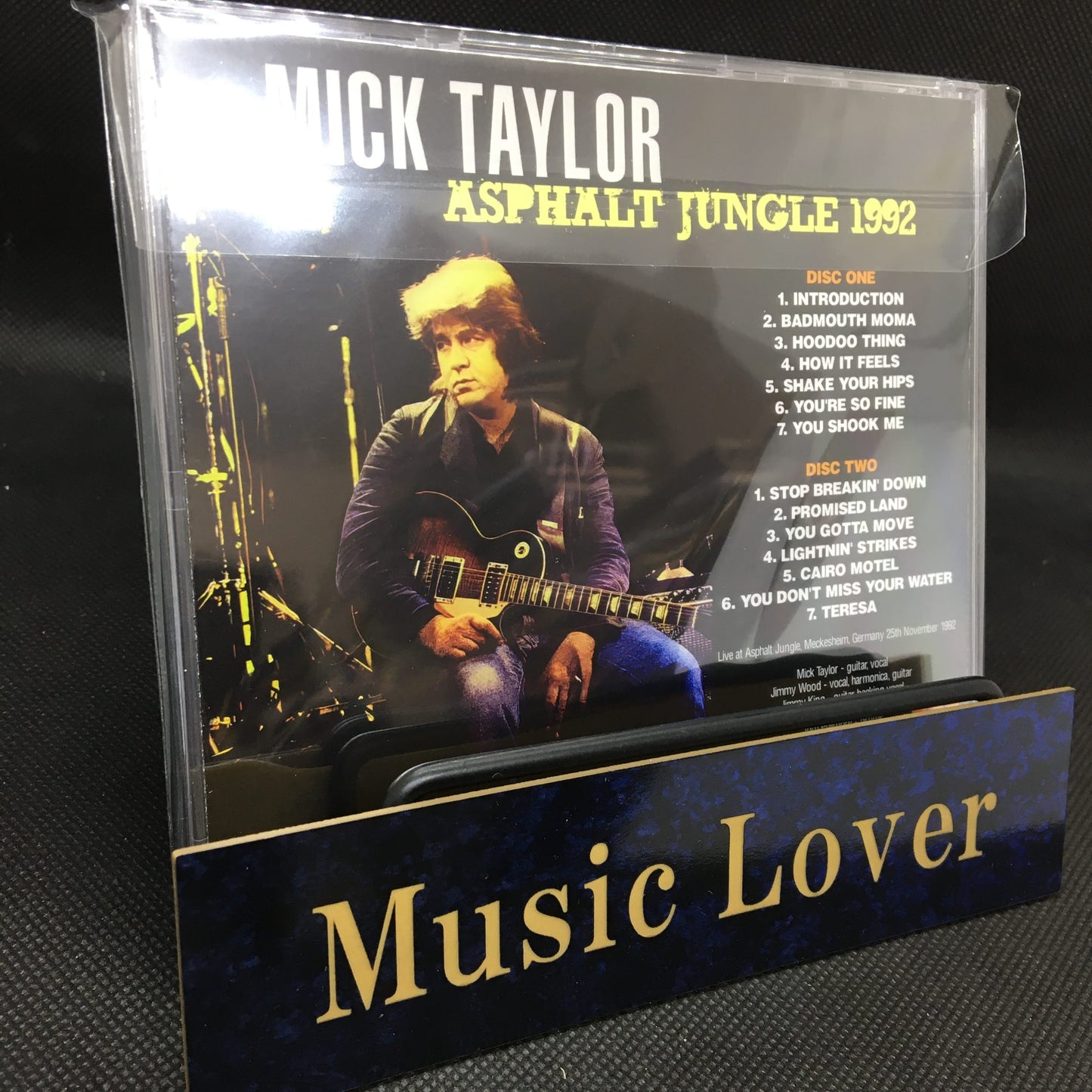 MICK TAYLOR / ASPHALT JUNGLE 1992 SOUNDBOARD (2CD)