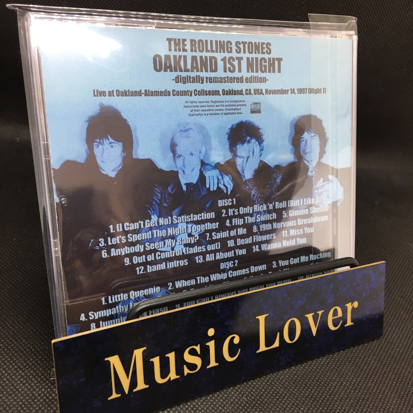 The Rolling Stones / 1997 Oakland 1st Night digital remaster edition (2CDR)