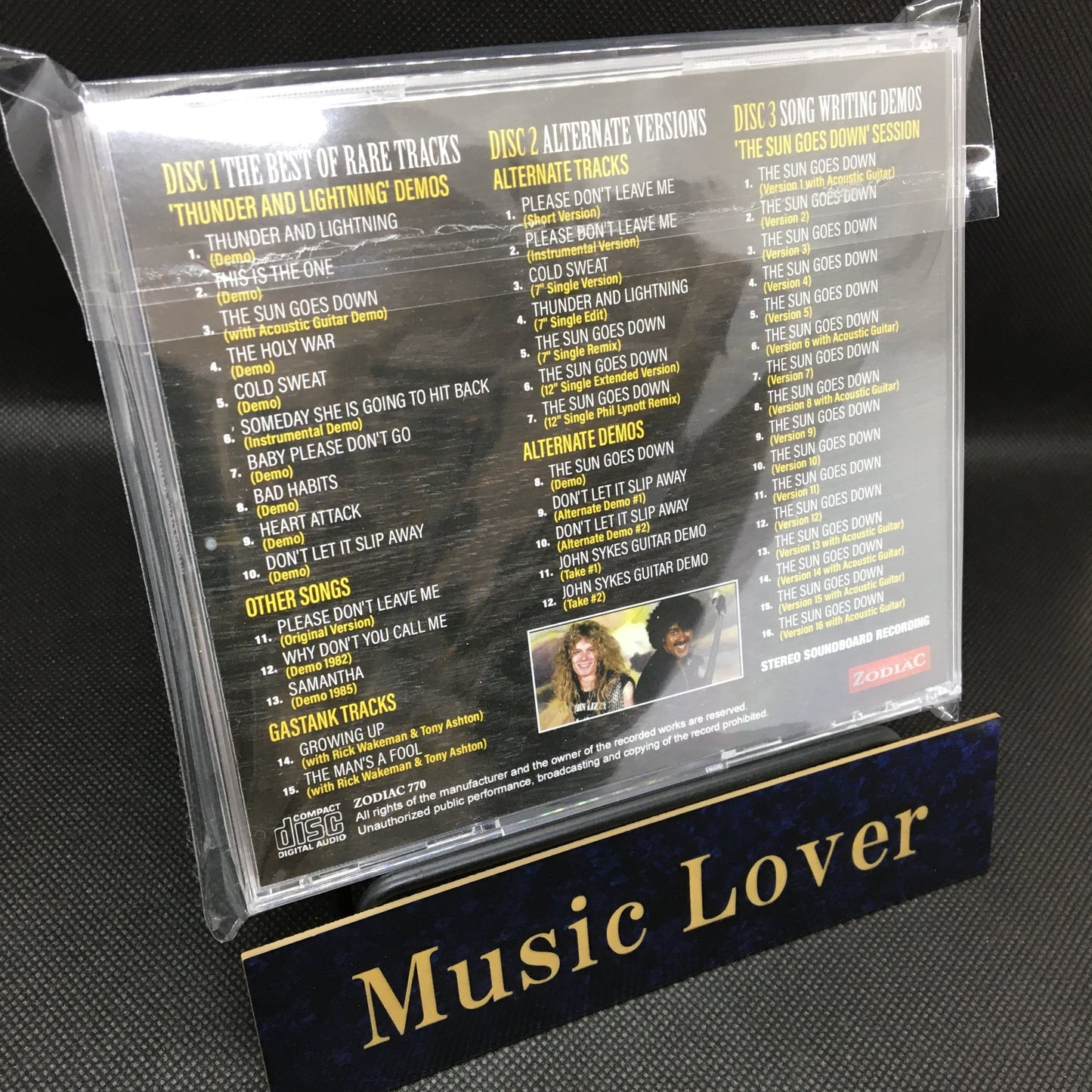 JOHN SYKES / HIDDEN TREASURES THIN LIZZY DAYS (3CD)