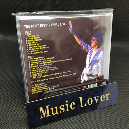 JEFF BECK / THE BEST EVER FINAL LIVE (2CDR)