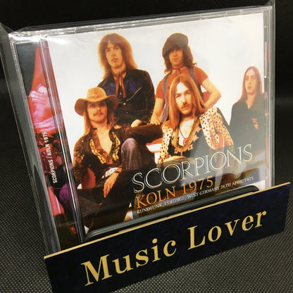 SCORPIONS / KOLN 1975 CAJA DE SONIDO ESTÉREO (1 CDR)