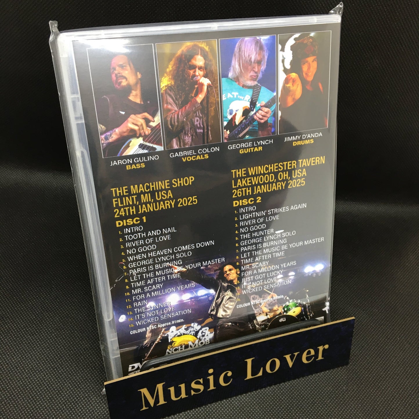 LYNCH MOB / THE FINAL RIDE FLINT & LAKEWOOD 2025 (2DVDR)