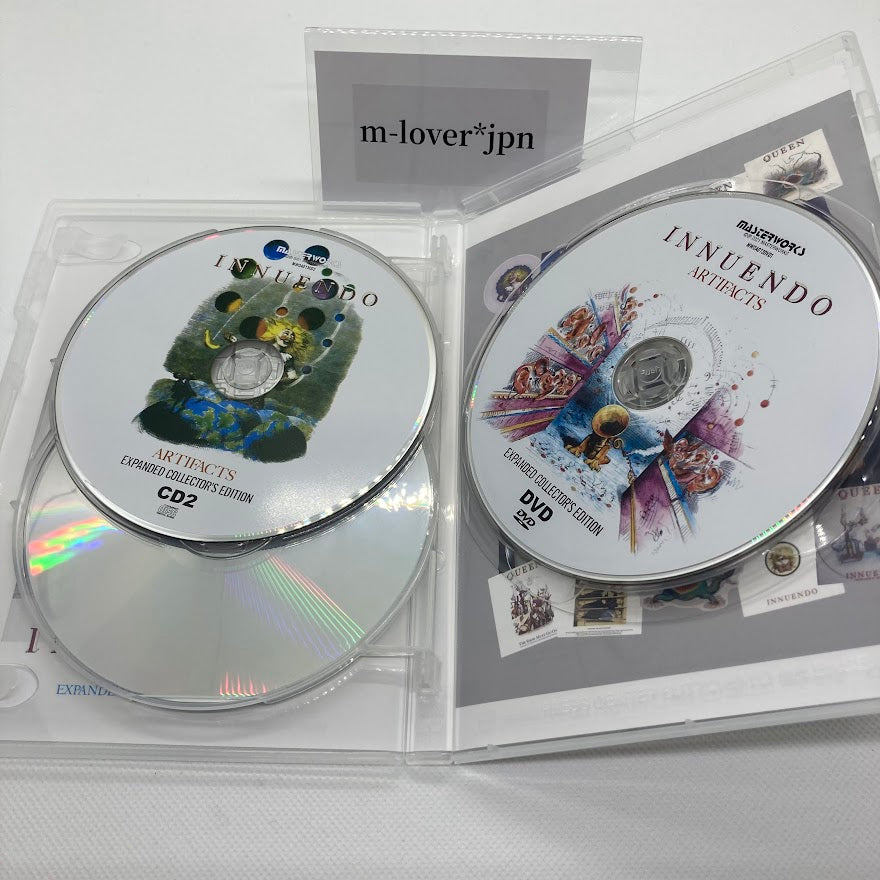 QUEEN / INNUENDO ARTIFACTS ＆ EXTRACTS EXPANDED COLLECTOR'S EDITION (4CD+3DVD)