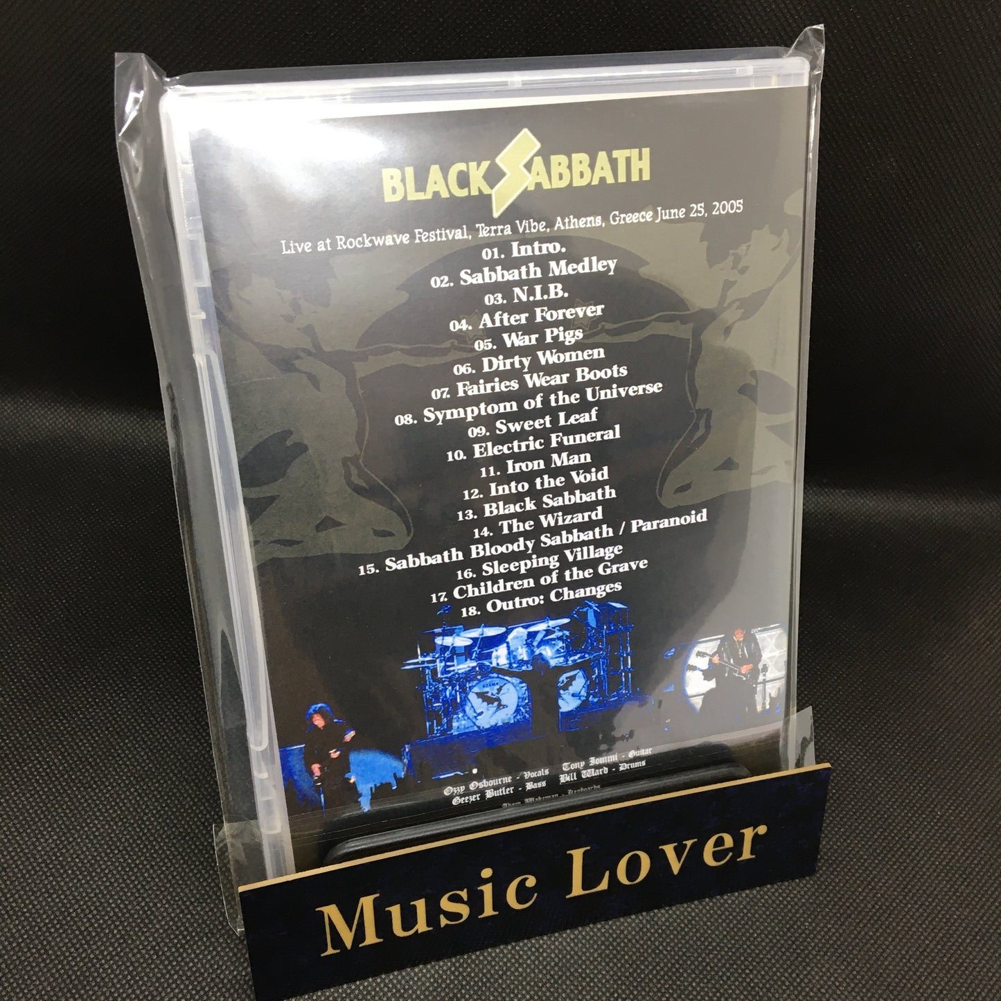 BLACK SABBATH / ROCKWAVE FESTIVAL 2005 PRO SHOT (1DVDR)