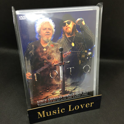 TOTO / NORTH AMERICAN SUMMER TOUR 2025 WEST PALM BEACH ATLANTIC CITY (2DVDR)