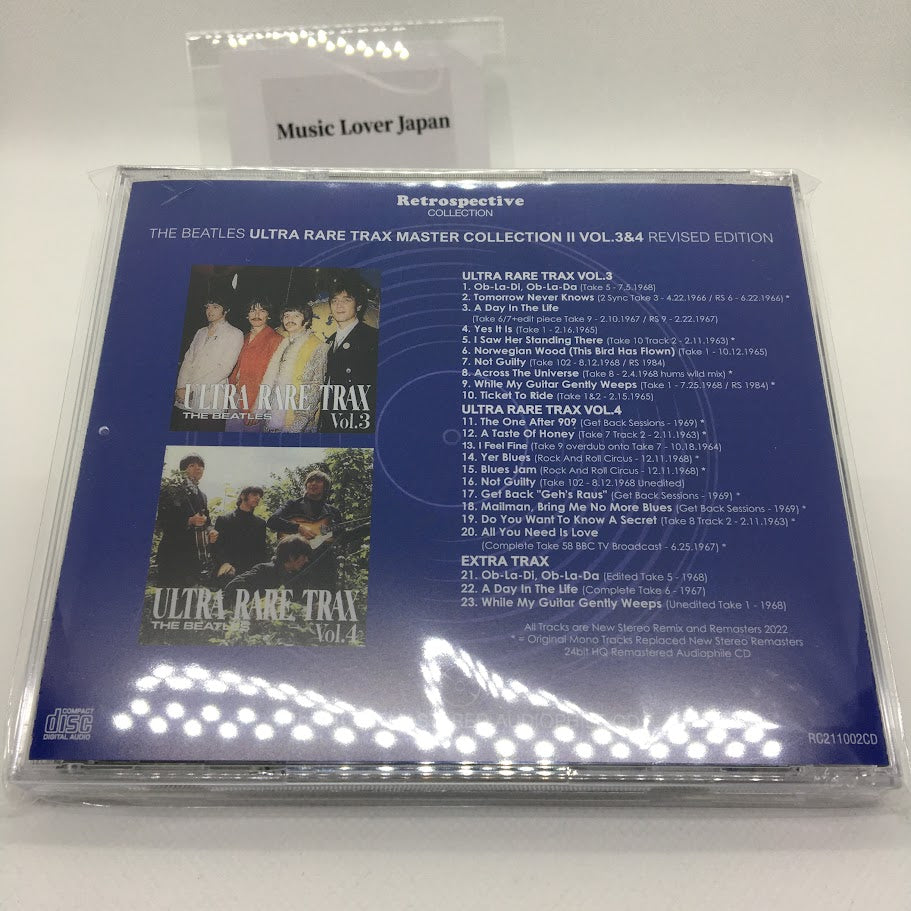 THE BEATLES / ULTRA RARE TRAX MASTER COLLECTION II VOL.3&4 RIVISED EDITION (1CD)