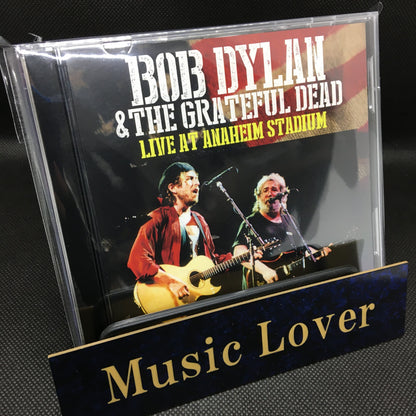 BOB DYLAN & THE GRATEFUL DEAD / LIVE AT ANAHEIM STADIUM Soundboard (2CDR)