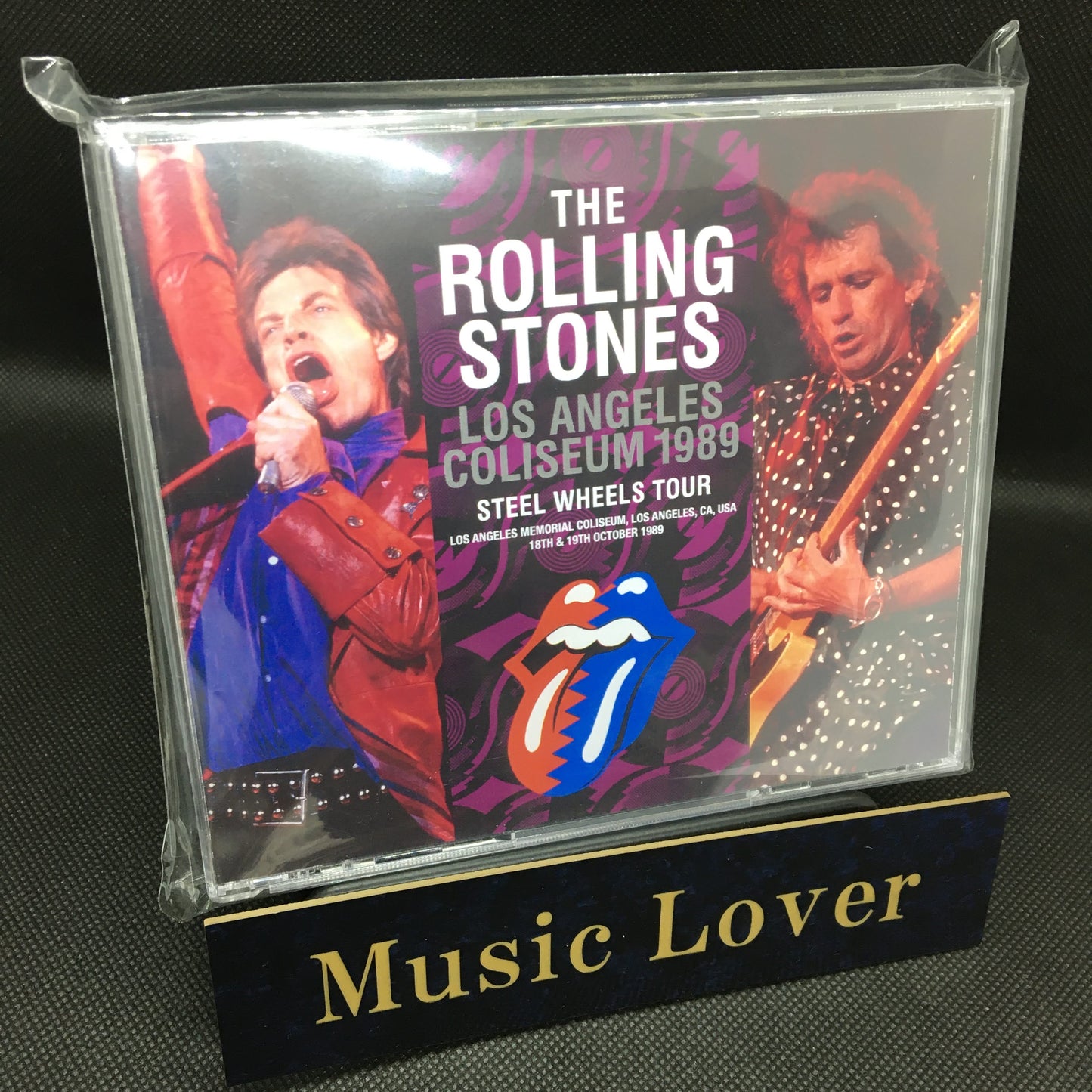 THE ROLLING STONES / LOS ANGELES COLISEUM 1989 (4CDR)