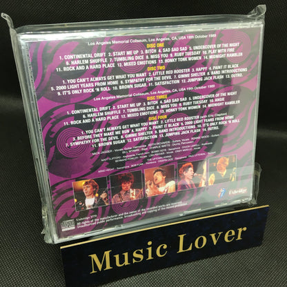 THE ROLLING STONES / LOS ANGELES COLISEUM 1989 (4CDR)