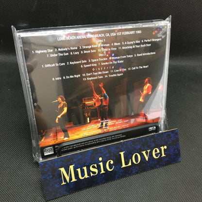 DEEP PURPLE / GIUFFRIA / LONG BEACH 1985 1ST NIGHT MARCO MOIR MASTER (2CDR)