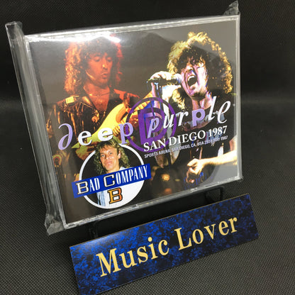 DEEP PURPLE / BAD COMPANY / SAN DIEGO 1987 (3CDR)