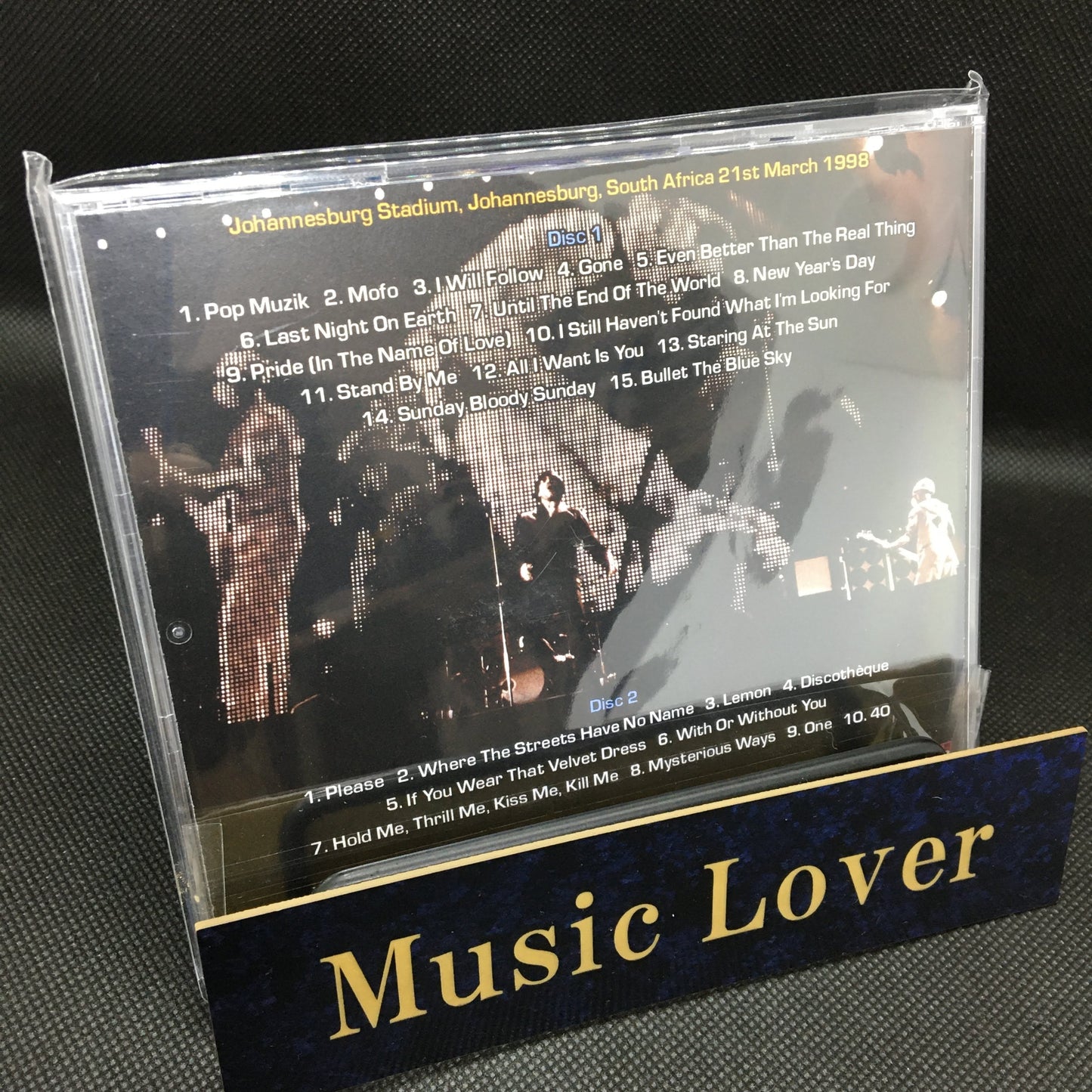 U2 / JOHANNESBURG 1998 (2DVDR)