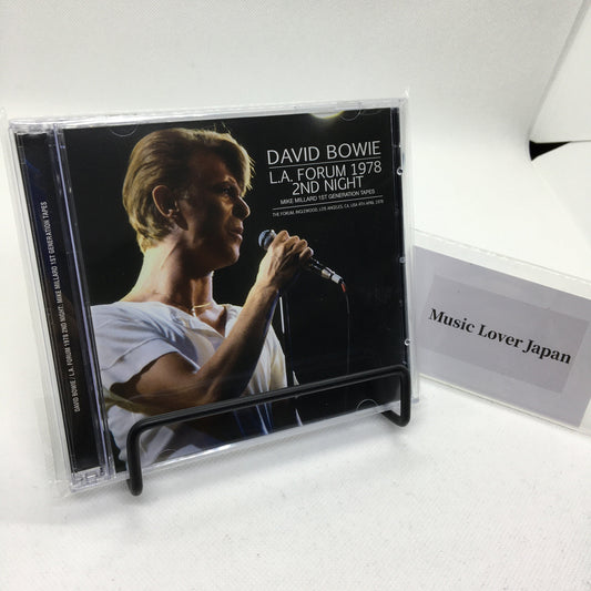 DAVID BOWIE / L.A. FORUM 1978 2ND NIGHT MIKE MILLARD 1ST GENERATION TAPES (2CD)