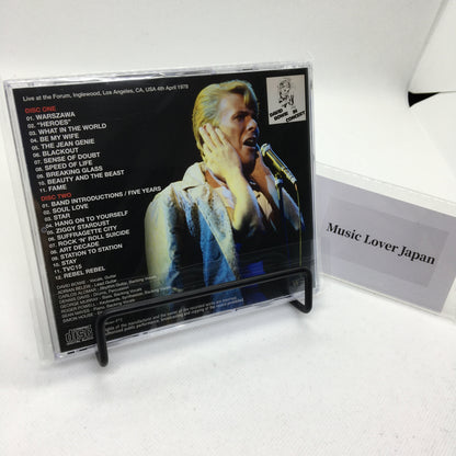 DAVID BOWIE / L.A. FORUM 1978 2ND NIGHT MIKE MILLARD 1ST GENERATION TAPES (2CD)
