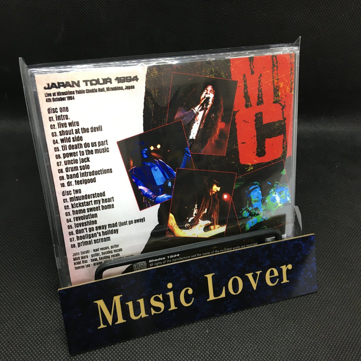 MOTLEY CRUE / HIROSHIMA 1994 DAT MASTER (2CDR)
