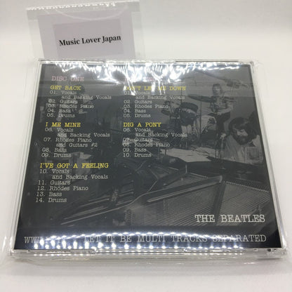 THE BEATLES / LET IT BE MULTI TRACKS SEPARATED 【2CD】