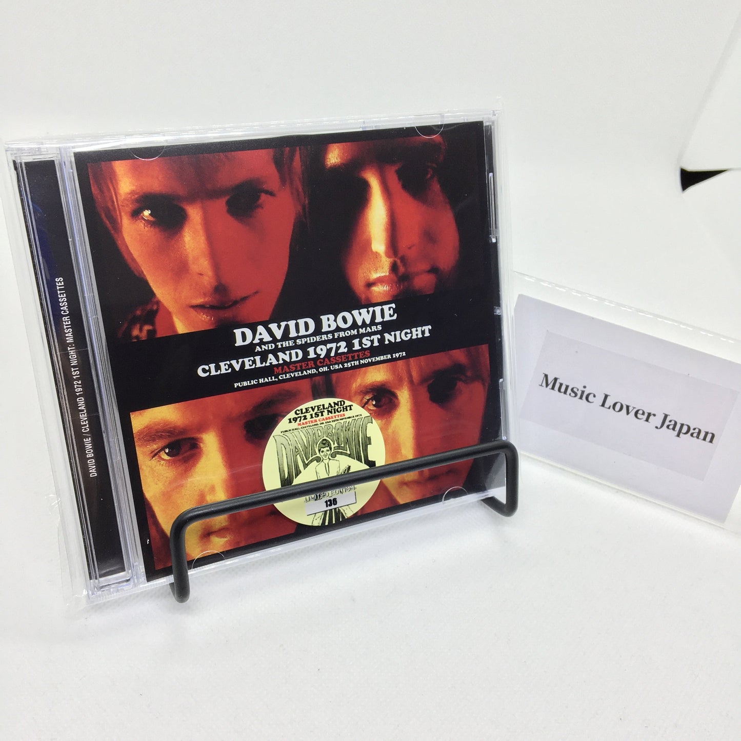 DAVID BOWIE / CLEVELAND 1972 1ST NIGHT MASTER CASSETTES (2CD)